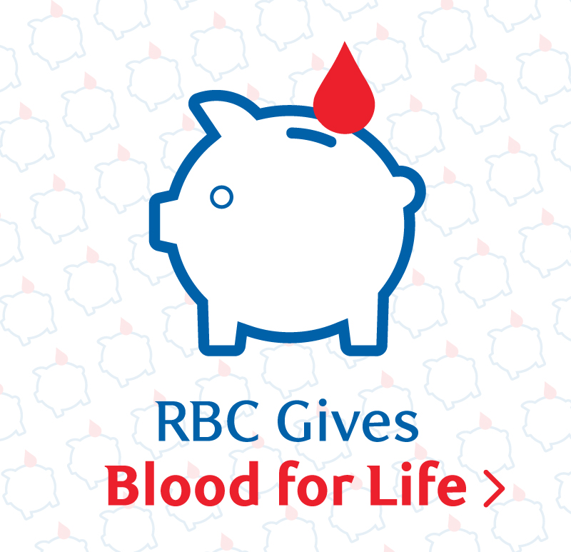RBC Gives Blood for Life