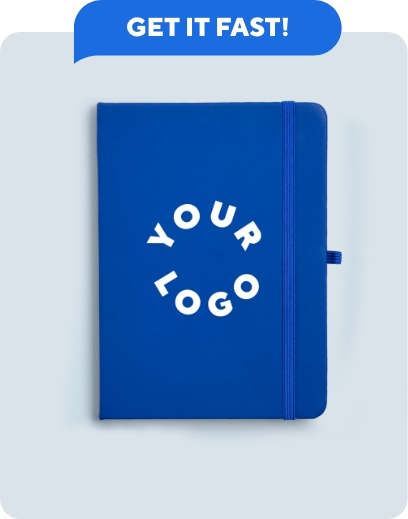 Blue Notebook with Your Logo