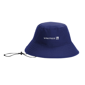 Navy bucket style hat