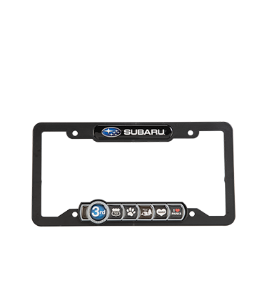 subaru license plate cover