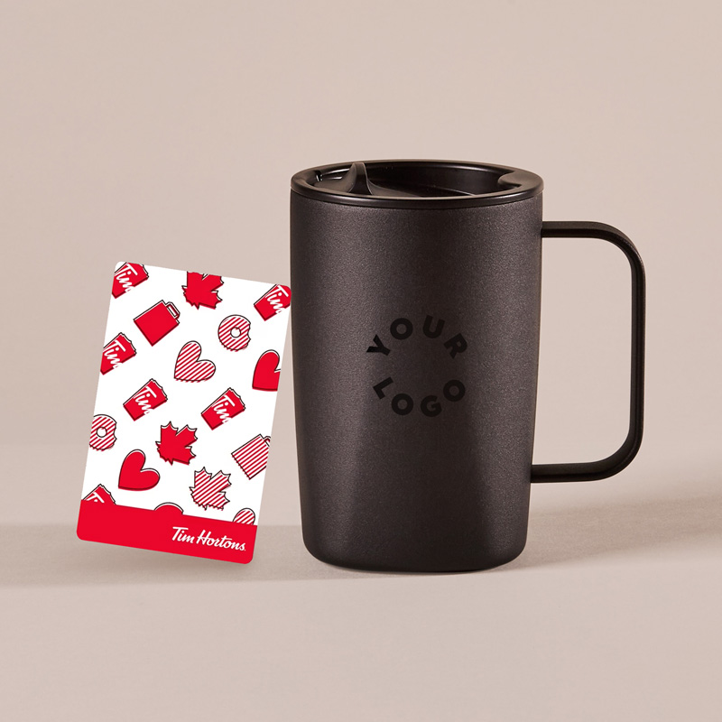 mug and gift card