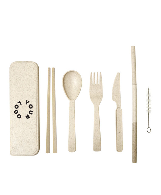 Custom Artesia Wheat Fibre Utensil Set
