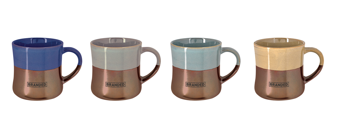 16 oz. Two-Tone Iridescent Mug