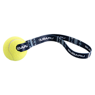 Subaru holiday themed ball sling