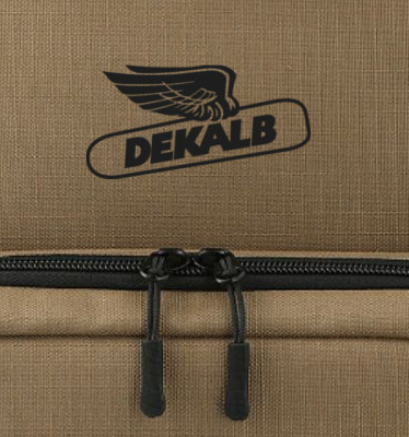 Zoomed in DEKALB Utility Backpack