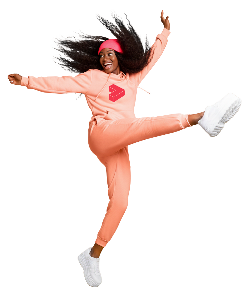 idea lab live excited lady