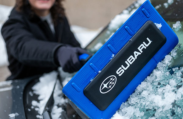 subaru snow broom