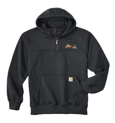 Dual Carhartt Zip Hoodie