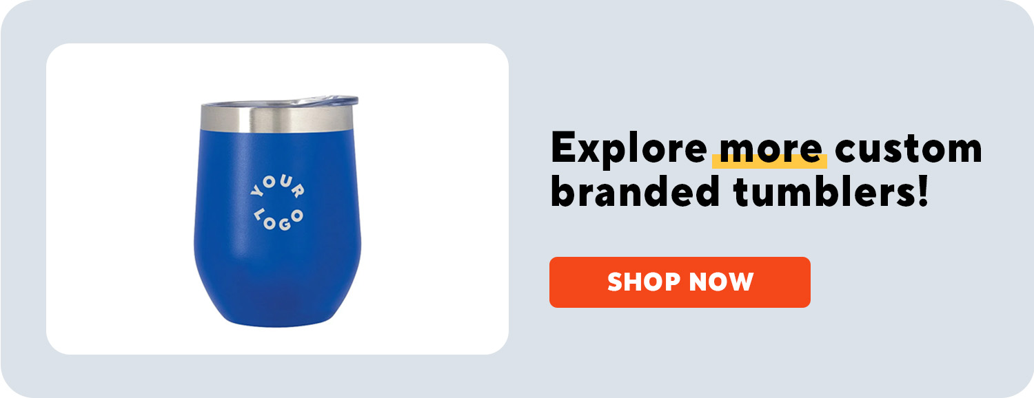 custom branded tumblers