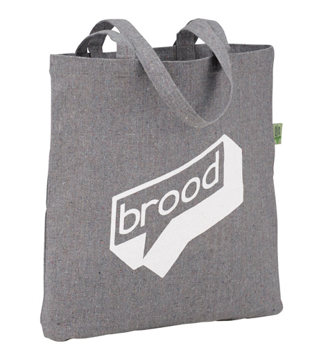 One colour imprint Cotton Tote