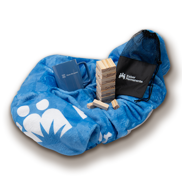 hero image with promotional products