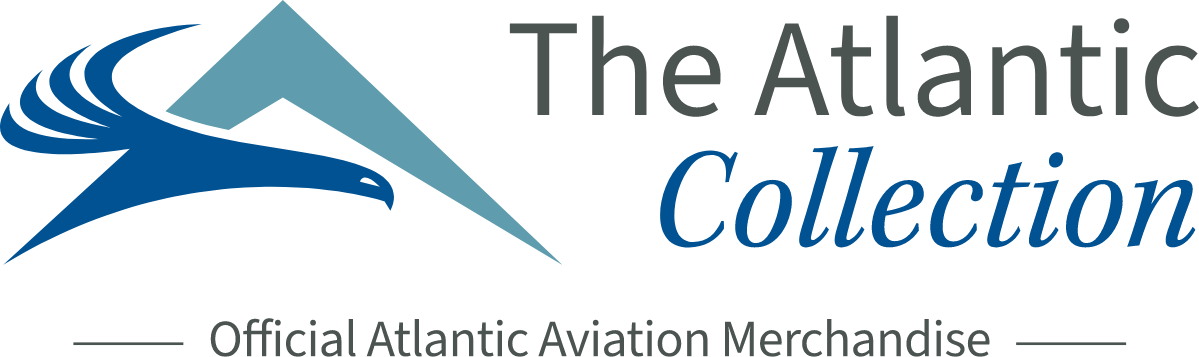 The Atlantic Collection logo with a subheader that says Official Atlantic Aviation Merchandise