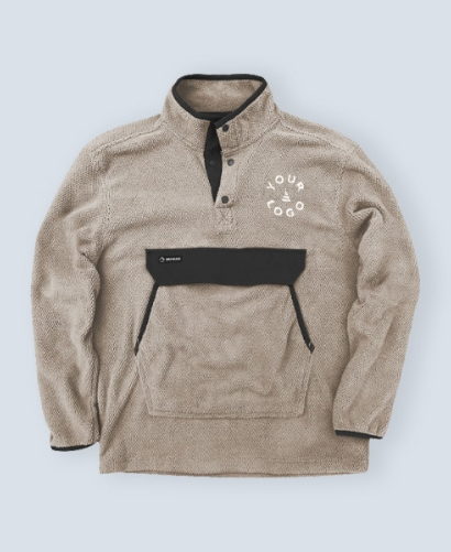 Branded Fleece Pullover