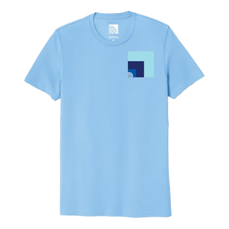 Blue short sleeve shirt