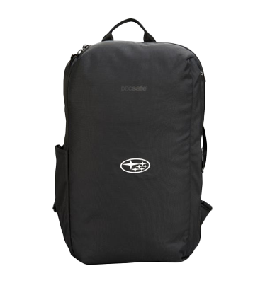 black backpack